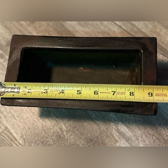 Ceramic rectangle planters - Picture 6 of 7